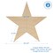 Wooden Star Cutout, Multiple Sizes Available, Unfinished, July 4 & Year Round Crafts | Woodpeckers